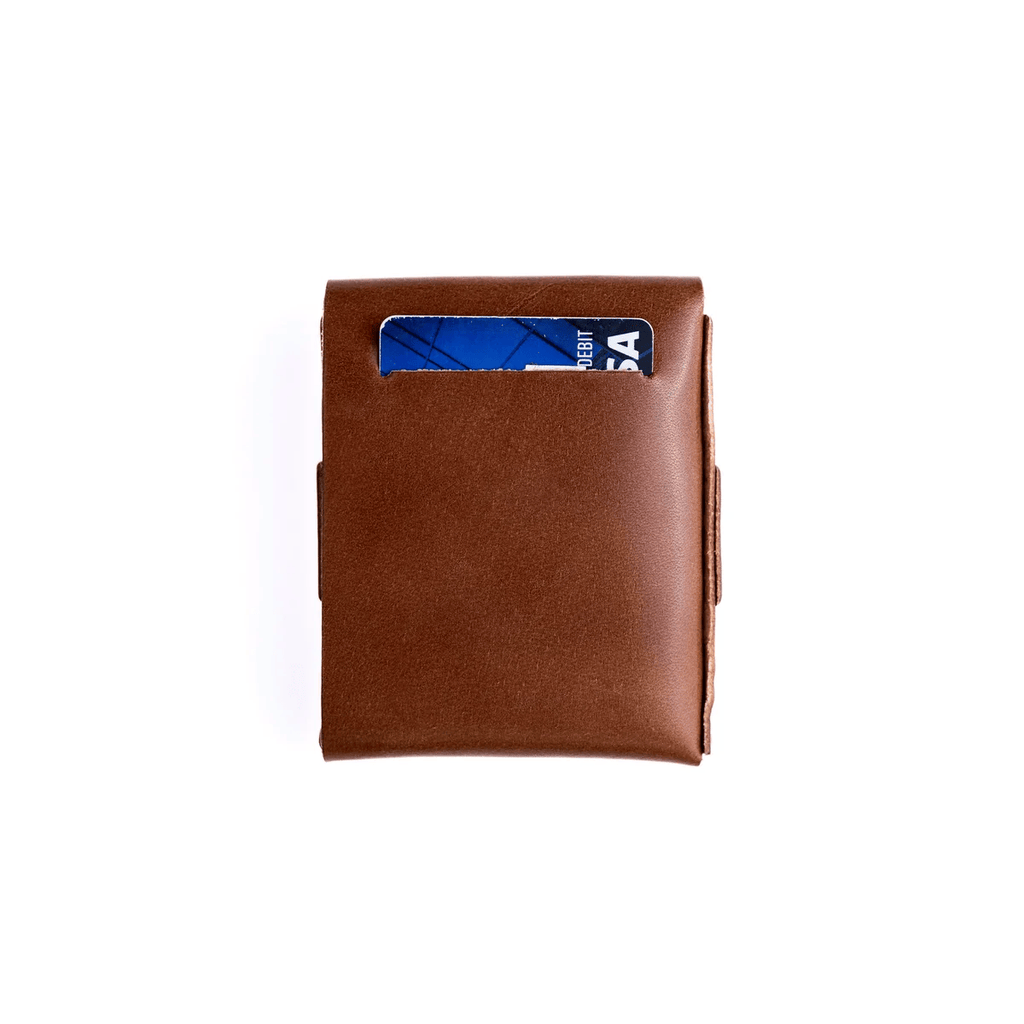 Billetera Fold de Cuero — AUVERN | Marrón