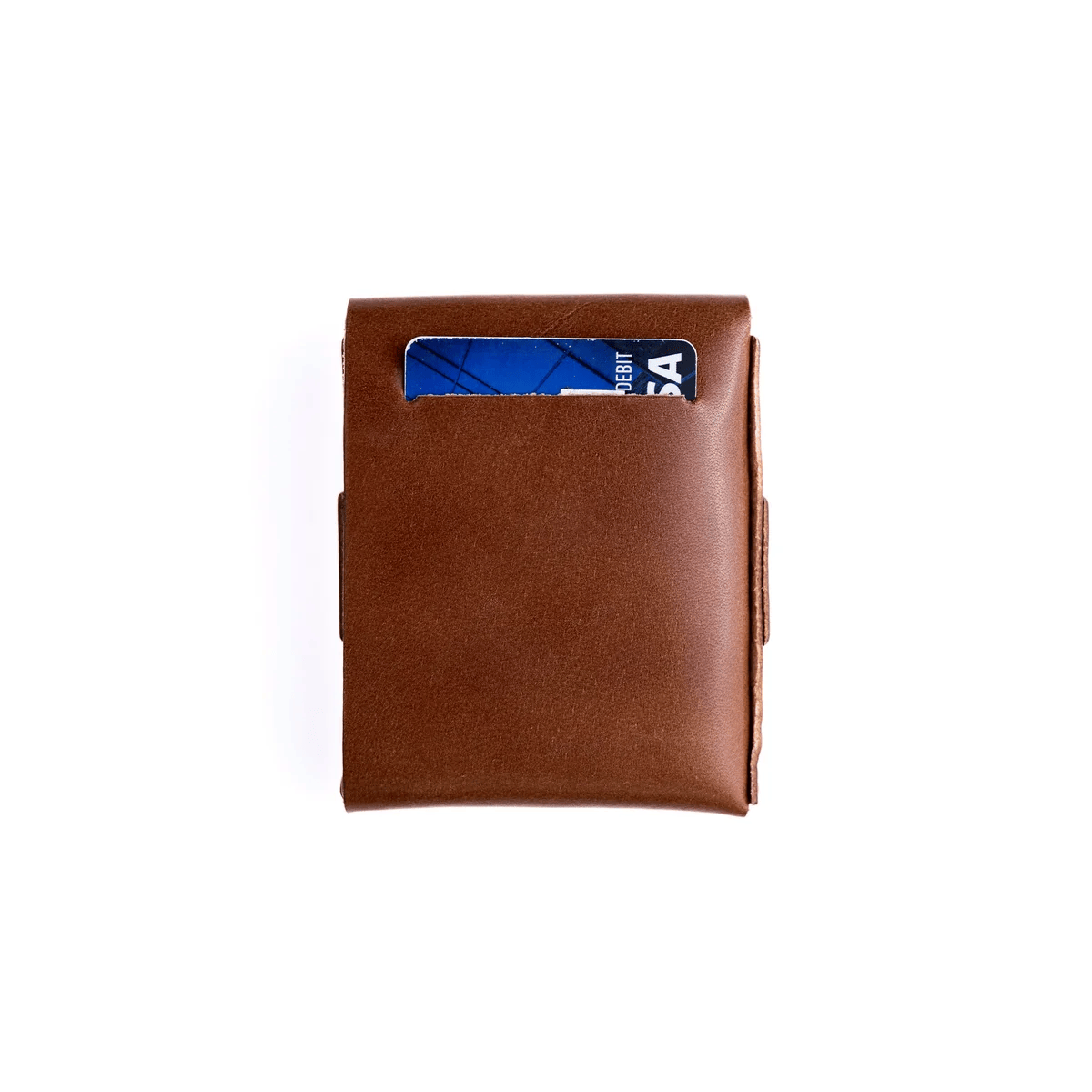 Billetera Fold de Cuero — AUVERN | Marrón