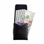 Billetera Fold de Cuero — AUVERN | Negro